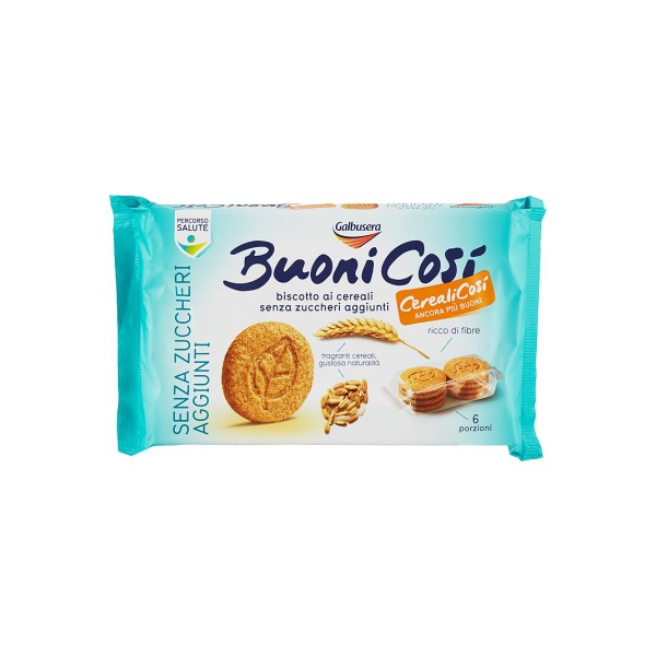 Galbusera Buonicosì Biscotti Integrali Ai Cereali Senza Zuccheri 300g