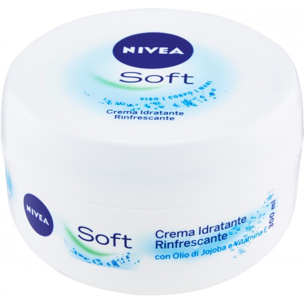 Nivea Soft Crema Idratante Rinfrescante 300 ml.