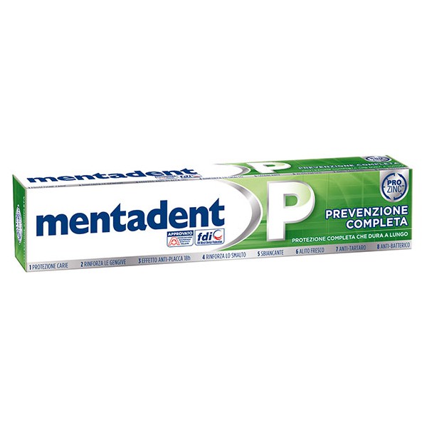 Mentadent P dentifricio prevenzione completa - ml.75
