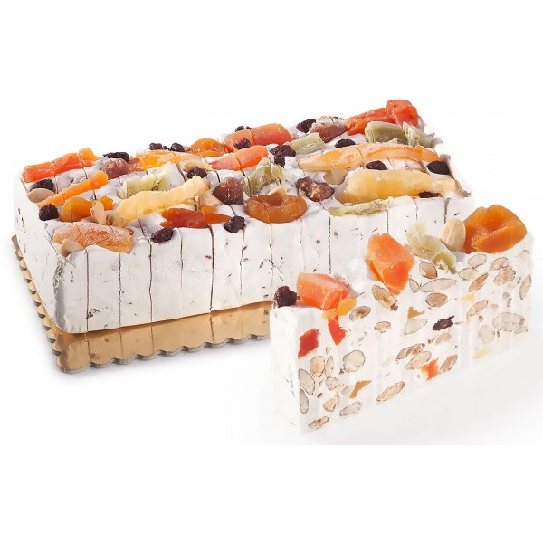 Rivoltini vassoio torrone tenero+frutta kg.2,2