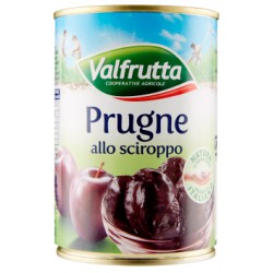 Valfrutta prugne sciroppate - gr.411