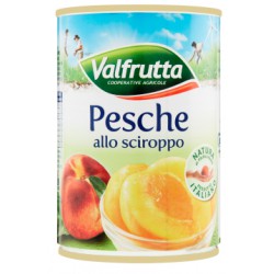 Valfrutta pesche sciroppate - gr.411