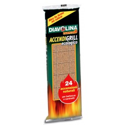 Diavolina accendifuoco eco pz.24