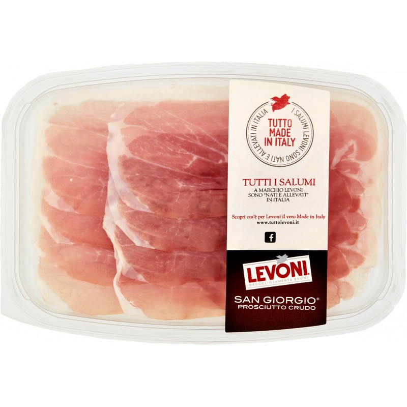 Levoni San Prosciutto Crudo Vaschetta 70 Gr