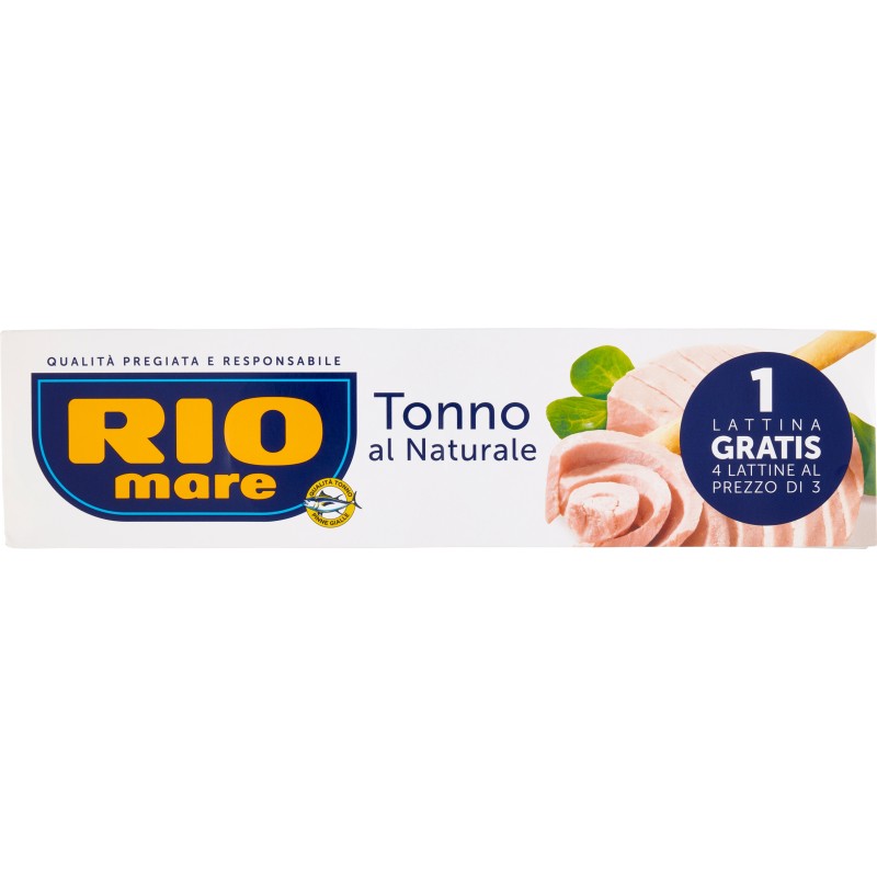 Rio mare tonno naturale - gr.80 x4