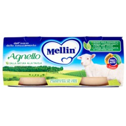 Mellin omogenizzato all'agnello - gr.80 pz.2