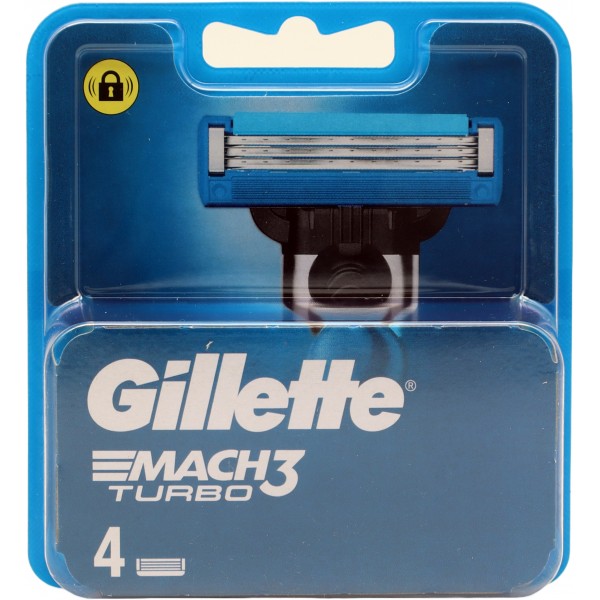 Gillette mach3 turbo ricarica x4
