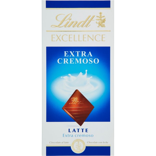 Lindt Excellence Extra Cremoso Latte 100 gr.