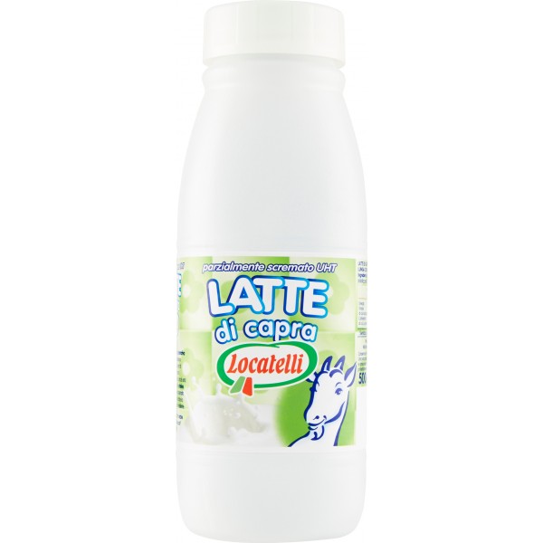 Locatelli Latte Di Capra Parzialmente Scremato UHT 500 Ml