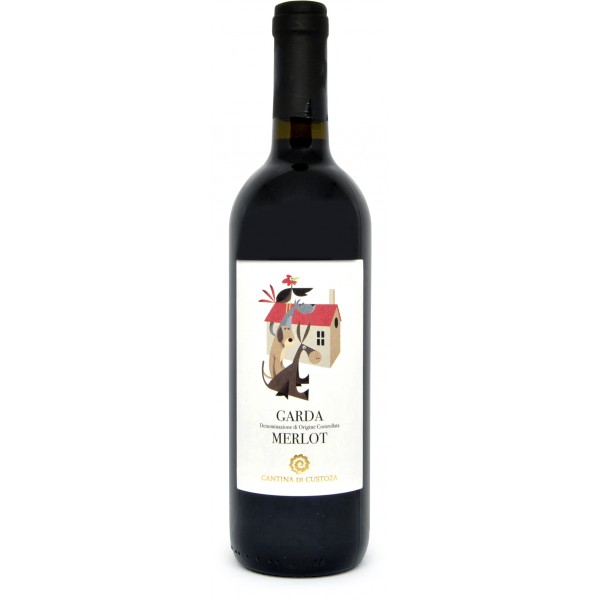 Cantina di Custoza classici del Garda merlot cl.75