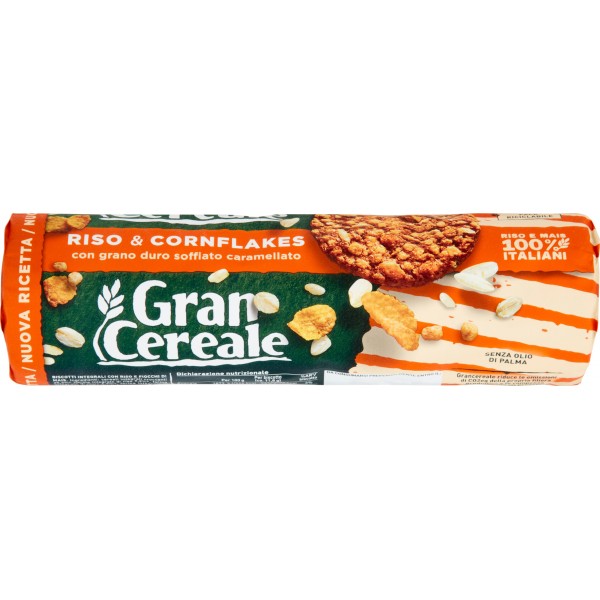 Mulino Bianco Biscotti Integrali Gran Cereale Croccante Tubo gr. 230