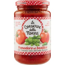 Le conserve della Nonna sugo pomodoro e basilico - gr.350