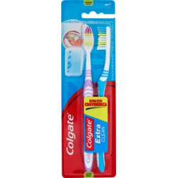 Colgate spazzolino extra clean 2pezzi