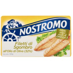 Nostromo filetti sgombro - gr.120