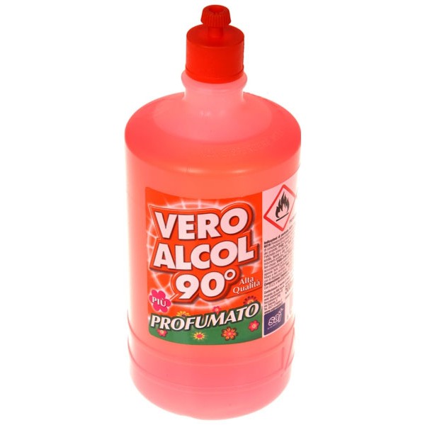 Sai Alcool 90 ° Profumato Bottiglia Con Becco 500 Ml