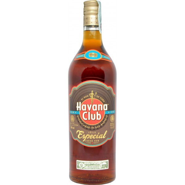 Havana Club Anejo Especial Rum Cubano Bottiglia 1 Lt 