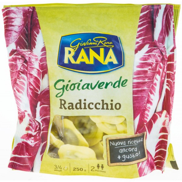 Giovanni Rana Gioiaverde Radicchio Ravioli 2 Porzioni 250 Gr
