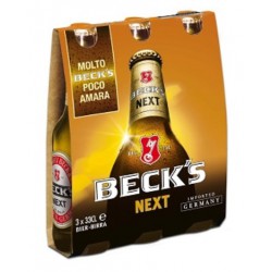 Becks birra next cl.33 cluster x3
