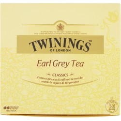Twinings Classics Earl Grey Tea 100 gr. 50 filtri