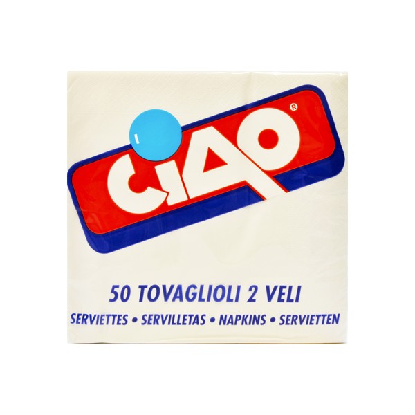 Ciao tovaglioli 2v x50 38x38