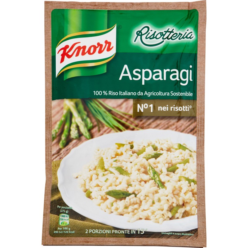 Knorr Risotteria Risotto Agli Asparagi Preparato In Busta gr. 175