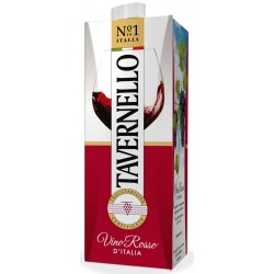 Tavernello vino rosso brik - lt.1