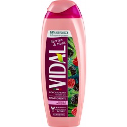 Vidal Berries & Musk Docciaschiuma Rinvigorente Mora e Muschio 250 ml