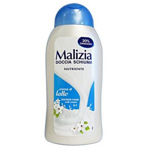Malizia doccia nutriente latte - ml.250+50