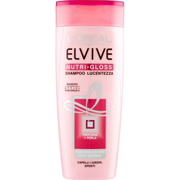 Elvive Nutri-Gloss Champú Lucentezza 250 Ml