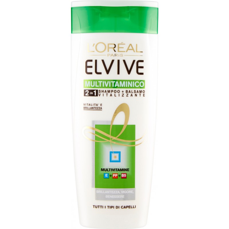 Shampoo 2 in 1 multivitaminico Elvive 250ml Ordinalo su Cicalia