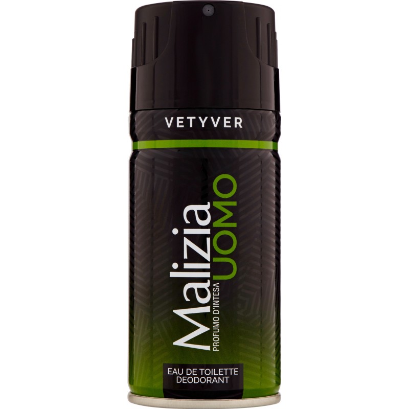 Malizia deodorante uomo vetyver - ml.150