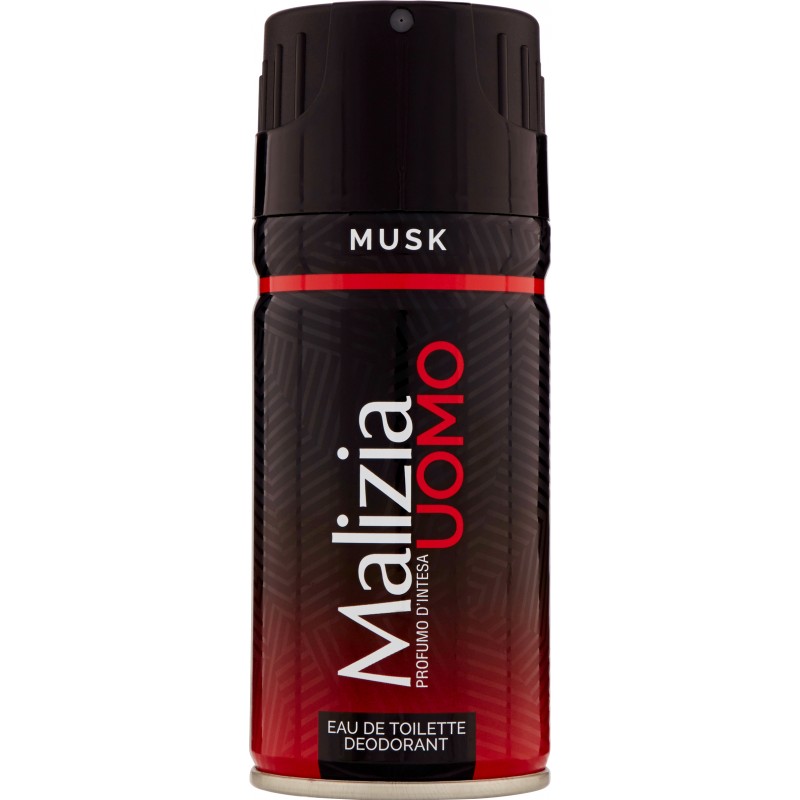 Malizia deodorante uomo musk - ml.150