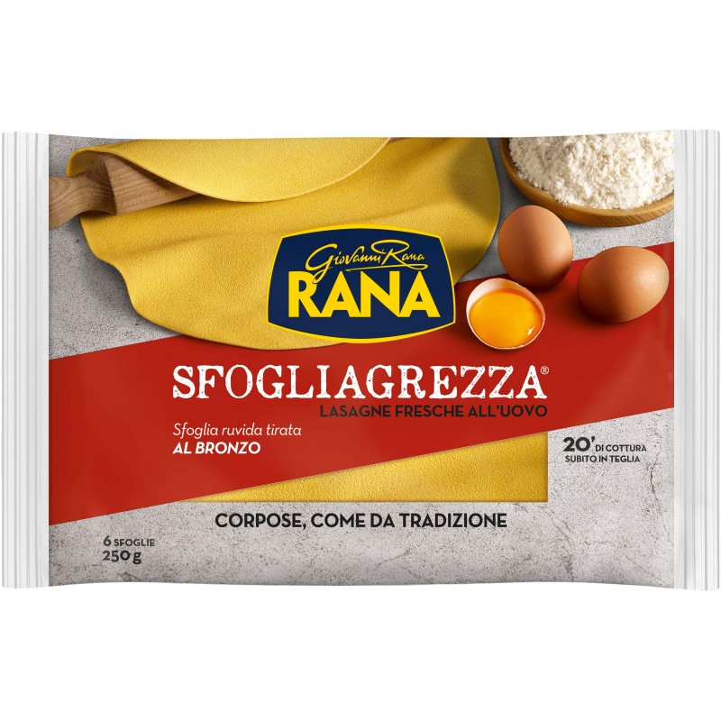 Rana lasagne sfogliagrezza - gr.250 GU6450 Rana lasagne sfogliagrezza - gr.250 GU6450