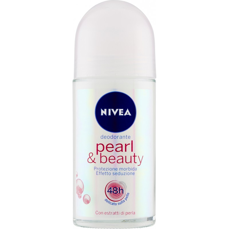 Nivea deodorante roll-on pearl - ml.50