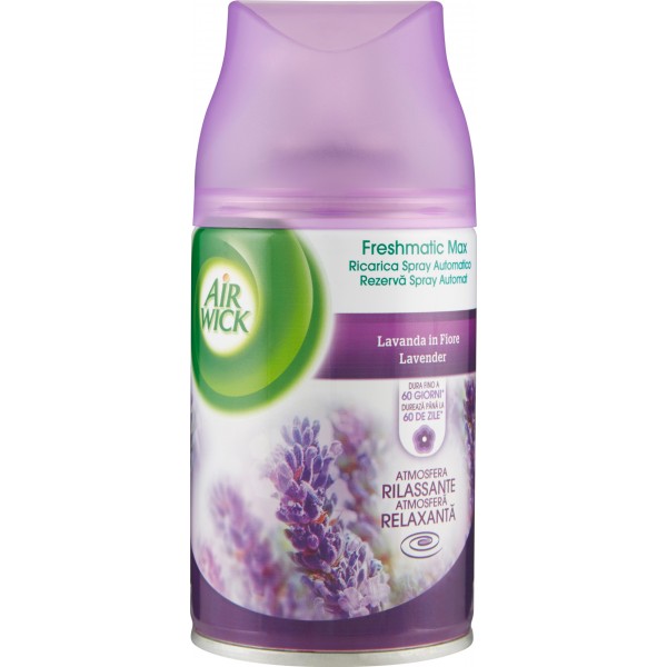 Air Wick fresh Ricarica Per Diffusore Spray Lavanda 250 Ml