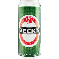 Becks birra lattina cl.50
