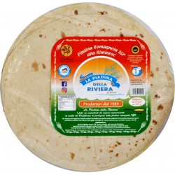 Piadina romagnola della riviera IGP 5pezzi gr600