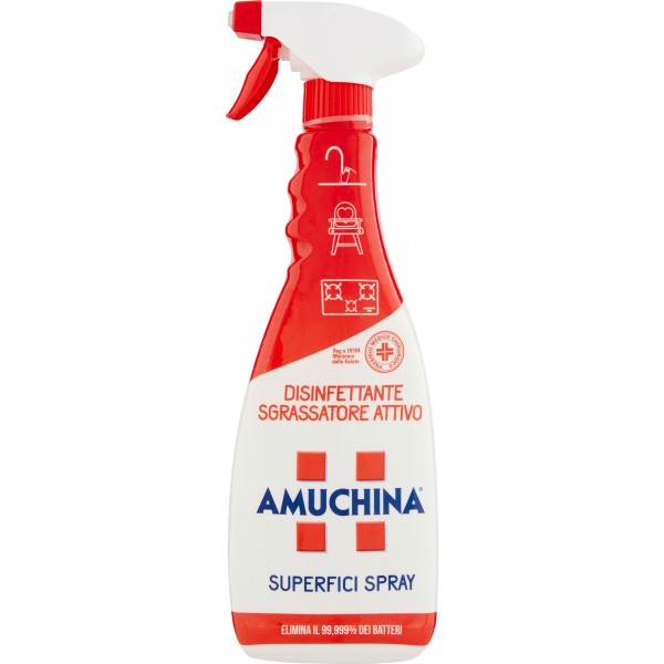 Amuchina Detergente Sgrassatore Disinfettante Spray ml. 750