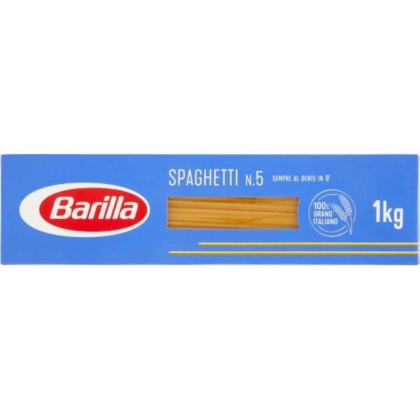 Barilla pasta spaghetti n.5 kg.1