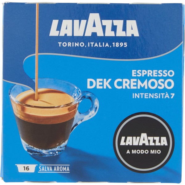 Caffè in capsule per Lavazza A Modo Mio Crema e Gusto Blu 16 capsule