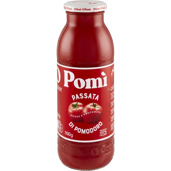 Pomì Passata Di Pomodoro Italiano Bottiglia Vetro 700 gr