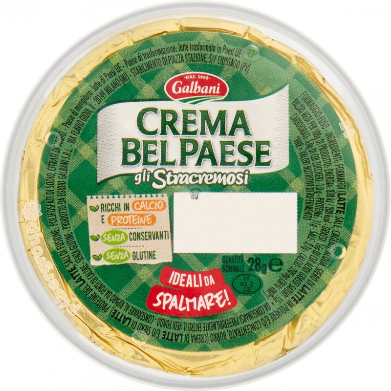 galbani formaggini crema bel paese x2
