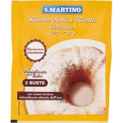 S.Martino Lievito Antica Ricetta S.Martino Vaniglinato per dolci 3 Buste 48 g