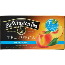 Sir Winston Tea Tè alla Pesca Deteinato 20 bustine 30 g