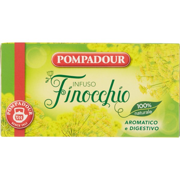 Pompadour Infuso Al Finocchio Conf. da 20 Filtri