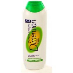 Dimension 2 in 1 shampoo capelli grassi - ml.250