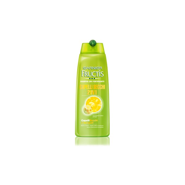 Fructis shampoo 2 in 1 capelli secchi - ml.250