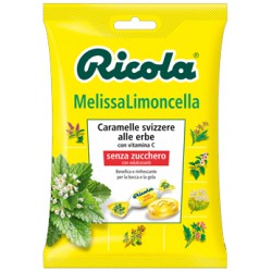 Ricola caramelle melissa e limone senza zucchero busta - gr.70