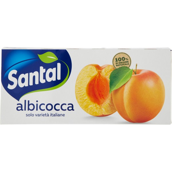 Santal succo albicocca cl.20 x 3