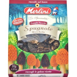 Funghi secchi spugnole Merlini gr.10